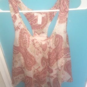 patterned tank top